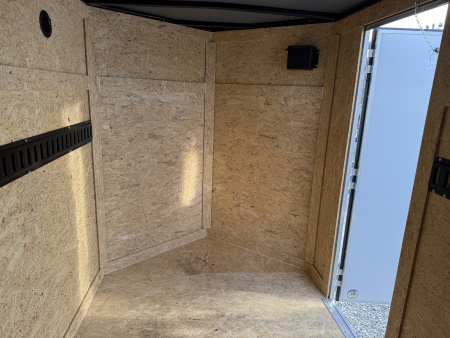 New 2025 Covered Wagon Trailers 5x8 SA 6' SIDE DOOR Cargo / Enclosed Trailer