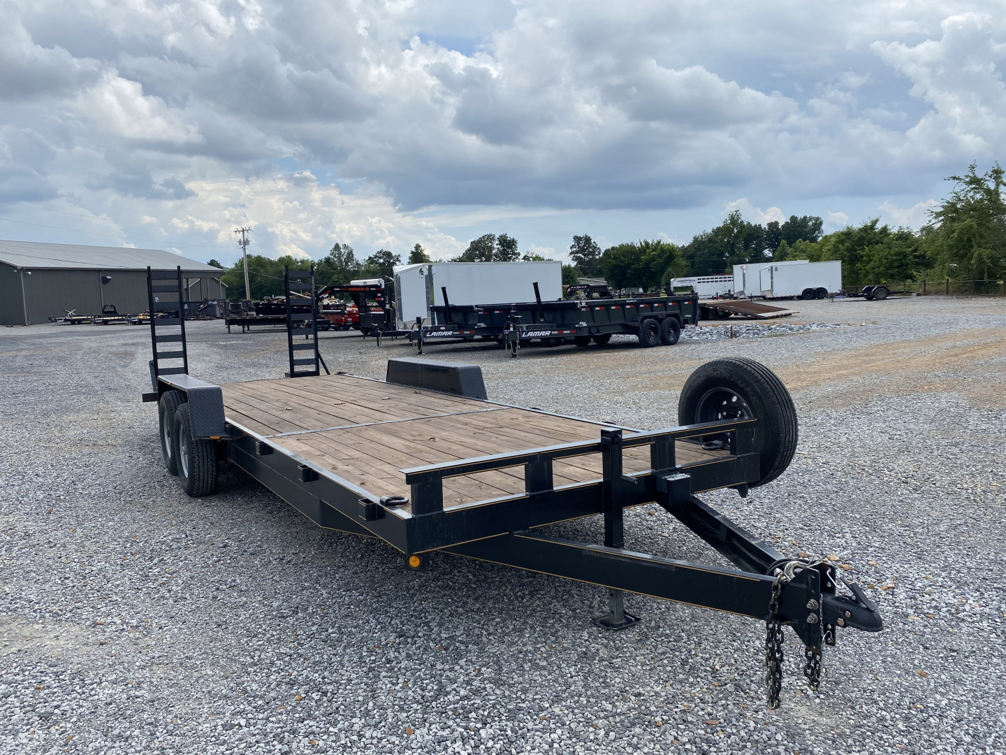 Used 2023 P & T 83"x24' 14k Equipment Trailer