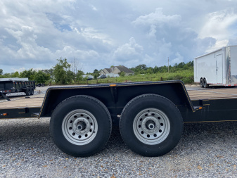Used 2023 P & T 83"x24' 14k Equipment Trailer