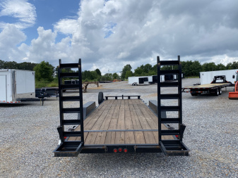 Used 2023 P & T 83"x24' 14k Equipment Trailer