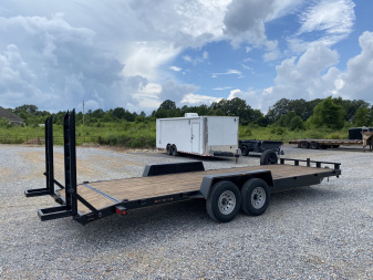 Used 2023 P & T 83"x24' 14k Equipment Trailer