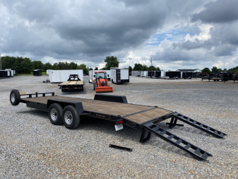 Used 2023 P & T 83"x24' 14k Equipment Trailer