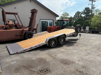 New 2026 Nordtek 82" X 20' -10K GVW Aluminum Power Tilt Trailer
