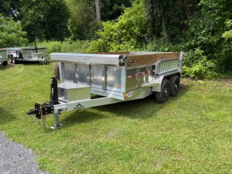 New 2026 Nordtek Aluminum Dump Trailer 82" X 12' -10K GVW