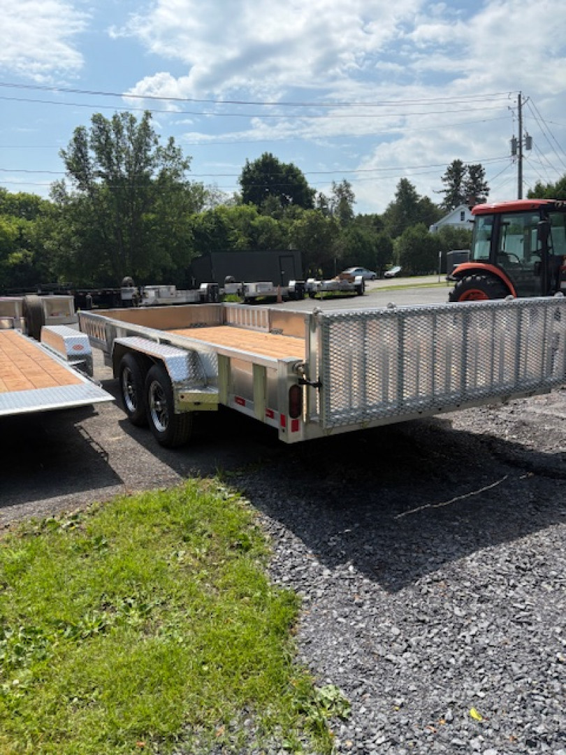 New 2026 Nordtek LS 82" X 18' -7K GVW Aluminum Landscape Trailer