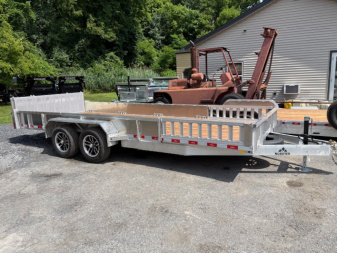 New 2026 Nordtek LS 82" X 18' -7K GVW Aluminum Landscape Trailer