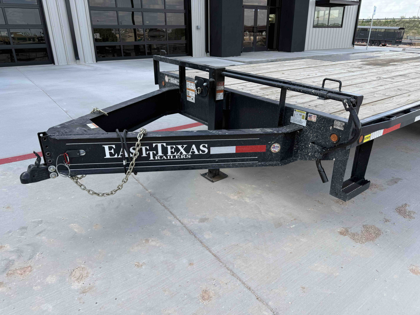 Used *USED* 2025 East Texas Trailers 102"x20' BP Deckover