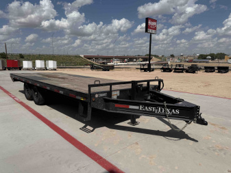 Used *USED* 2025 East Texas Trailers 102"x20' BP Deckover