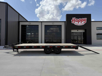 Used *USED* 2025 East Texas Trailers 102"x20' BP Deckover