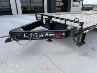 Used *USED* 2025 East Texas Trailers 102"x20' BP Deckover