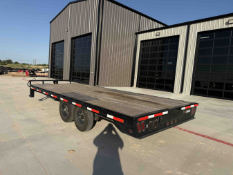 Used *USED* 2025 East Texas Trailers 102"x20' BP Deckover