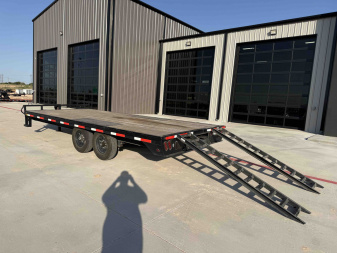 Used *USED* 2025 East Texas Trailers 102"x20' BP Deckover