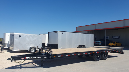 2026 PJ 102"x24' BP 8" I-Beam Deckover Trailer - F8