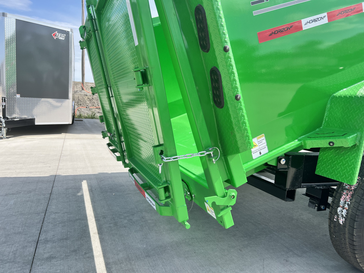 New NEW 2025 Horizon 14’x83”X48” HZ7 Dump Trailer 2-7000 lb axles = 14K