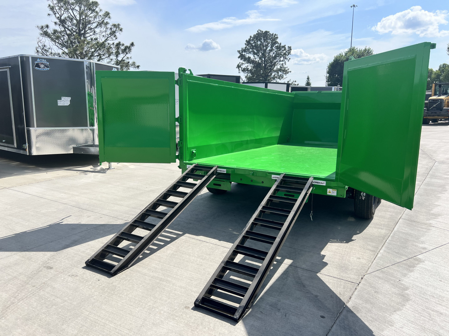 New NEW 2025 Horizon 14’x83”X48” HZ7 Dump Trailer 2-7000 lb axles = 14K