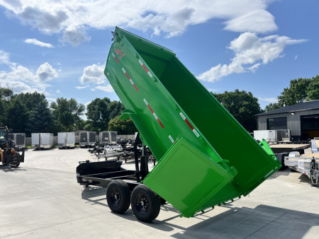 New NEW 2025 Horizon 14’x83”X48” HZ7 Dump Trailer 2-7000 lb axles = 14K