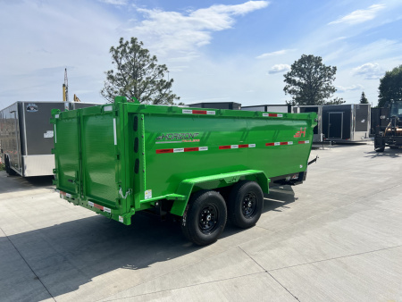 New NEW 2025 Horizon 14’x83”X48” HZ7 Dump Trailer 2-7000 lb axles = 14K