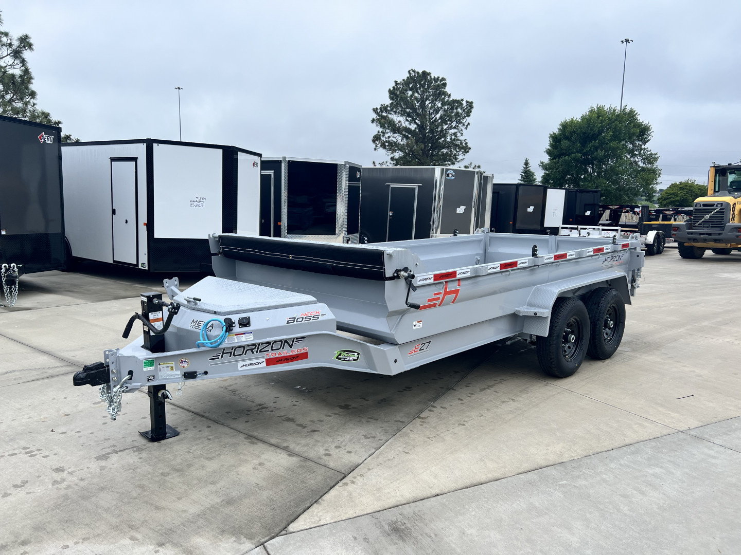 New NEW 2026 Horizon 14’x83”X19” EZ7 Dump Trailer 2-7000 lb axles = 14K