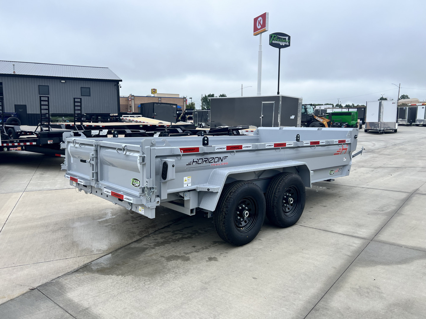 New NEW 2026 Horizon 14’x83”X19” EZ7 Dump Trailer 2-7000 lb axles = 14K