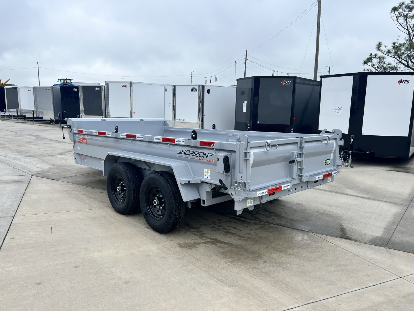 New NEW 2026 Horizon 14’x83”X19” EZ7 Dump Trailer 2-7000 lb axles = 14K