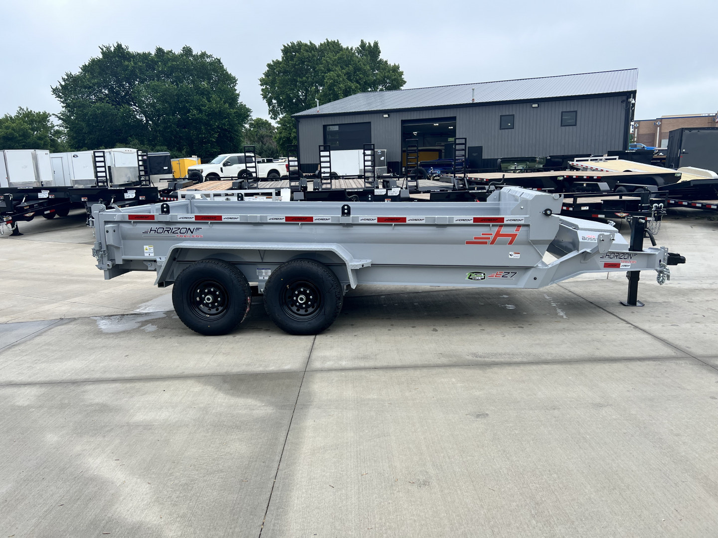 New NEW 2026 Horizon 14’x83”X19” EZ7 Dump Trailer 2-7000 lb axles = 14K