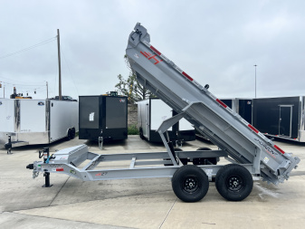 New NEW 2025 Horizon 14’x83”X19” EZ7 Dump Trailer 2-7000 lb axles = 14K