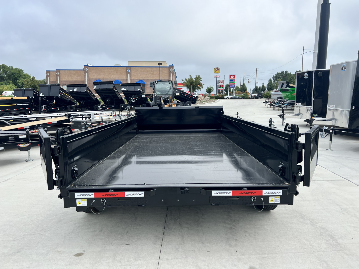 New 2026 Horizon Trailers EZ7 714 14k Dump Trailer