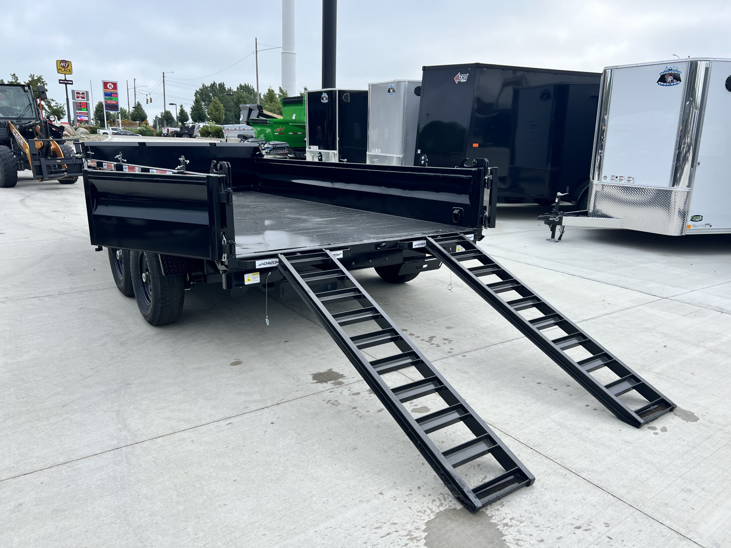 New 2026 Horizon Trailers EZ7 714 14k Dump Trailer