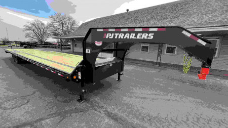 2026 PJ 102"x40' GN Low-Pro Flatbed w/ Singles - LX
