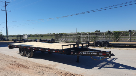 2026 PJ 102"x20' BP 8" I-Beam Deckover Trailer - F8