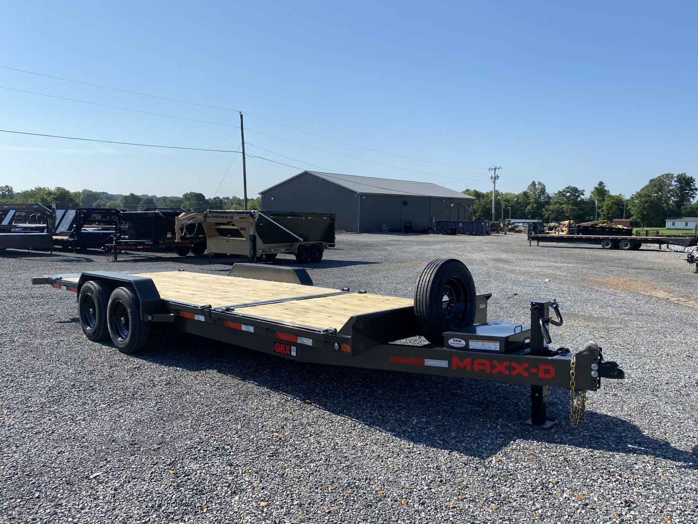New 2026 MAXXD 83" X 22' 17.5K Tilt Equipment Trailer