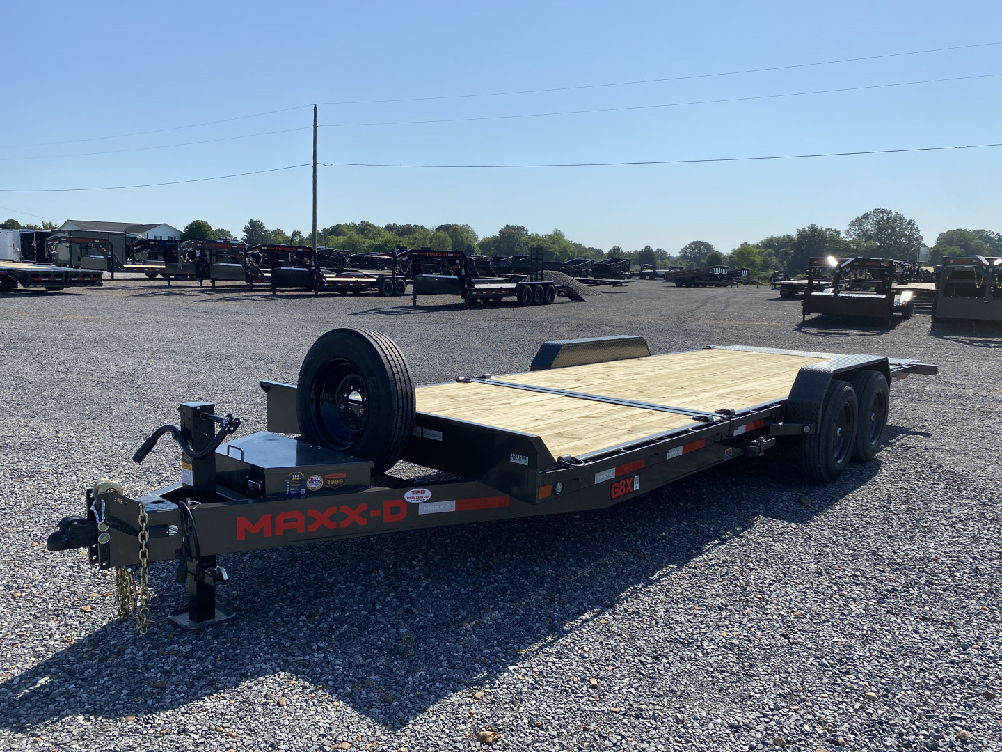 New 2026 MAXXD 83" X 22' 17.5K Tilt Equipment Trailer