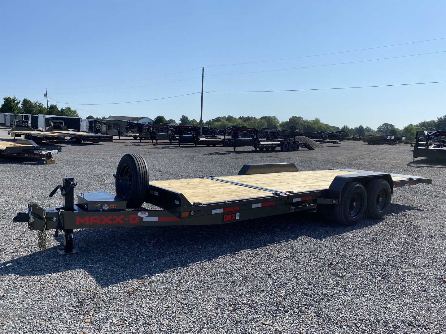 New 2026 MAXXD 83" X 22' 17.5K Tilt Equipment Trailer