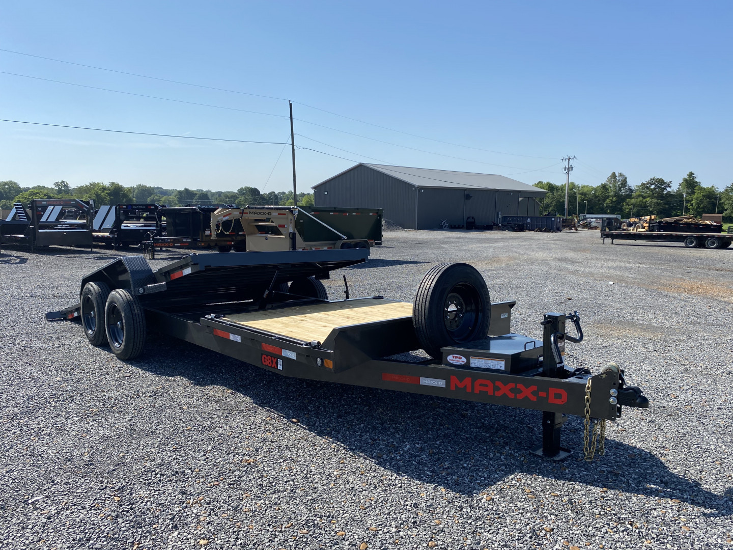 New 2026 MAXXD 83" X 22' 17.5K Tilt Equipment Trailer