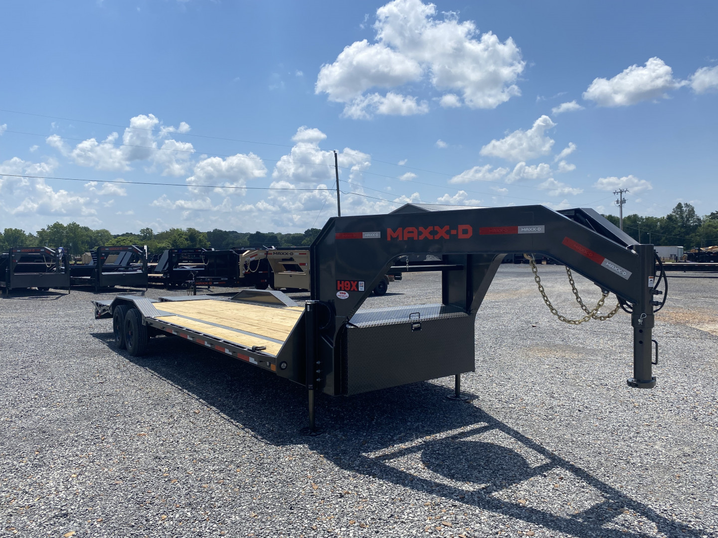 New 2026 MAXXD 102"x28' 22k Equipment Trailer *ALL NEW ENGINEERED FRAME*