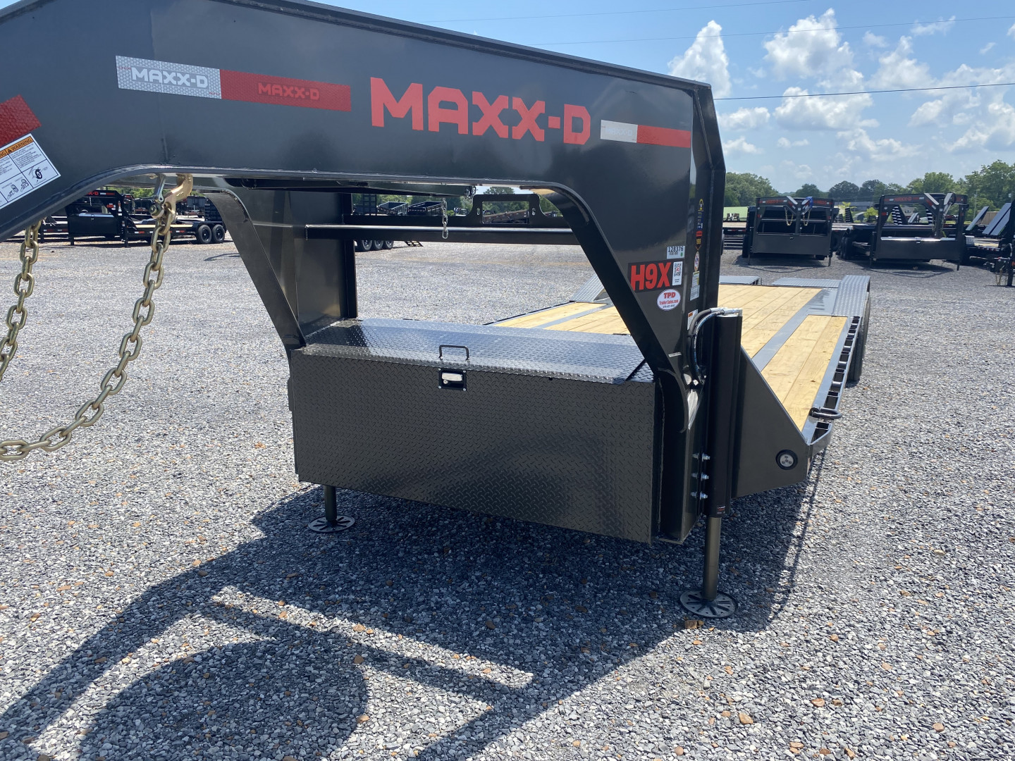 New 2026 MAXXD 102"x28' 22k Equipment Trailer *ALL NEW ENGINEERED FRAME*