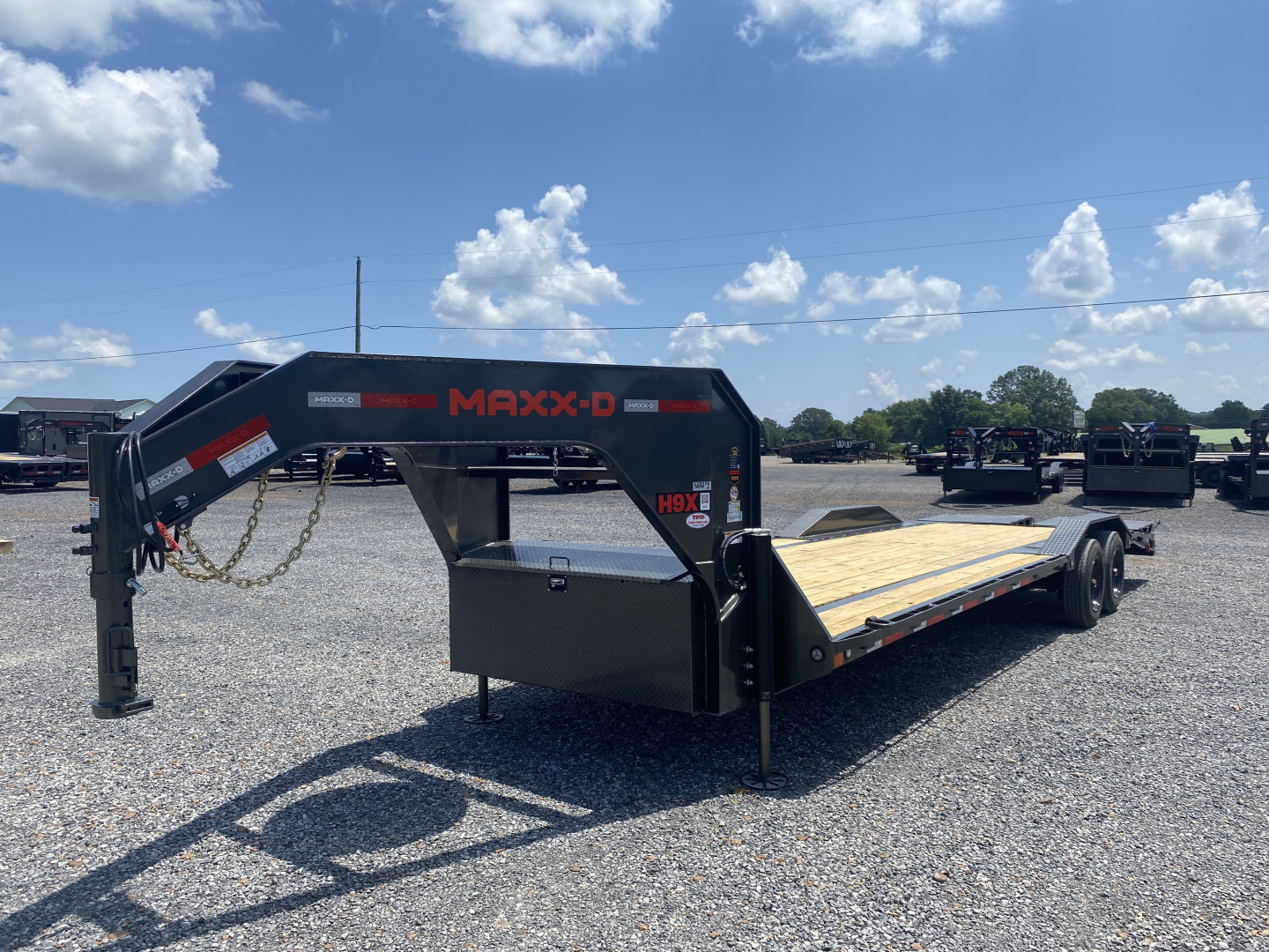New 2026 MAXXD 102"x28' 22k Equipment Trailer *ALL NEW ENGINEERED FRAME*