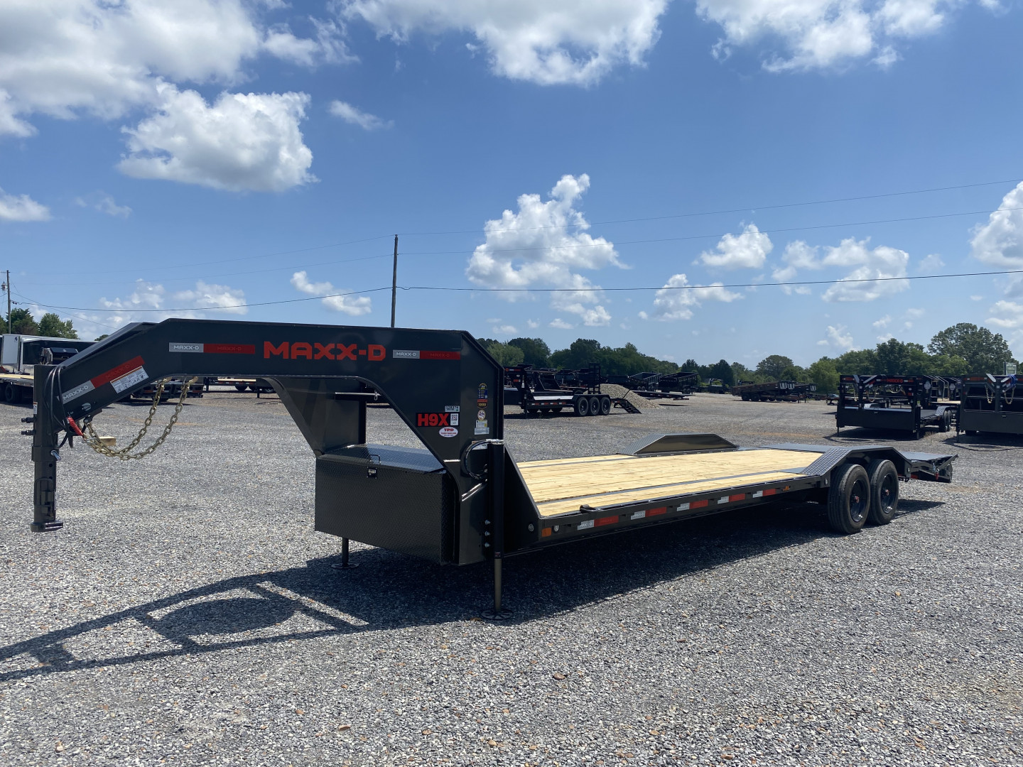 New 2026 MAXXD 102"x28' 22k Equipment Trailer *ALL NEW ENGINEERED FRAME*