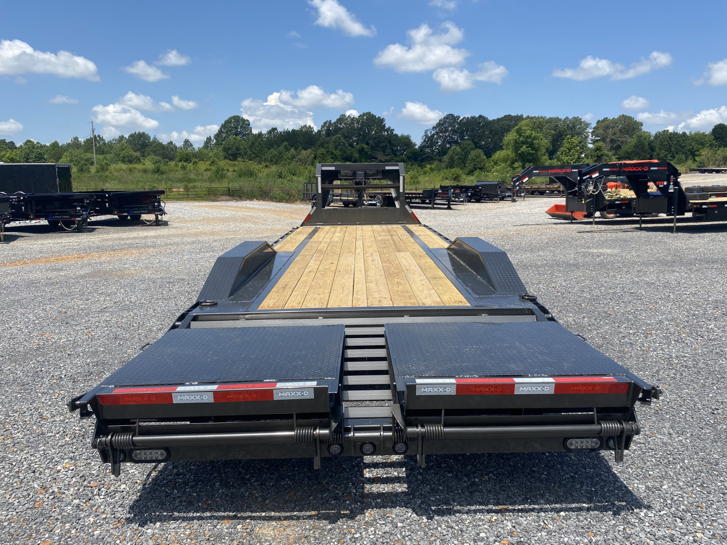 New 2026 MAXXD 102"x28' 22k Equipment Trailer *ALL NEW ENGINEERED FRAME*