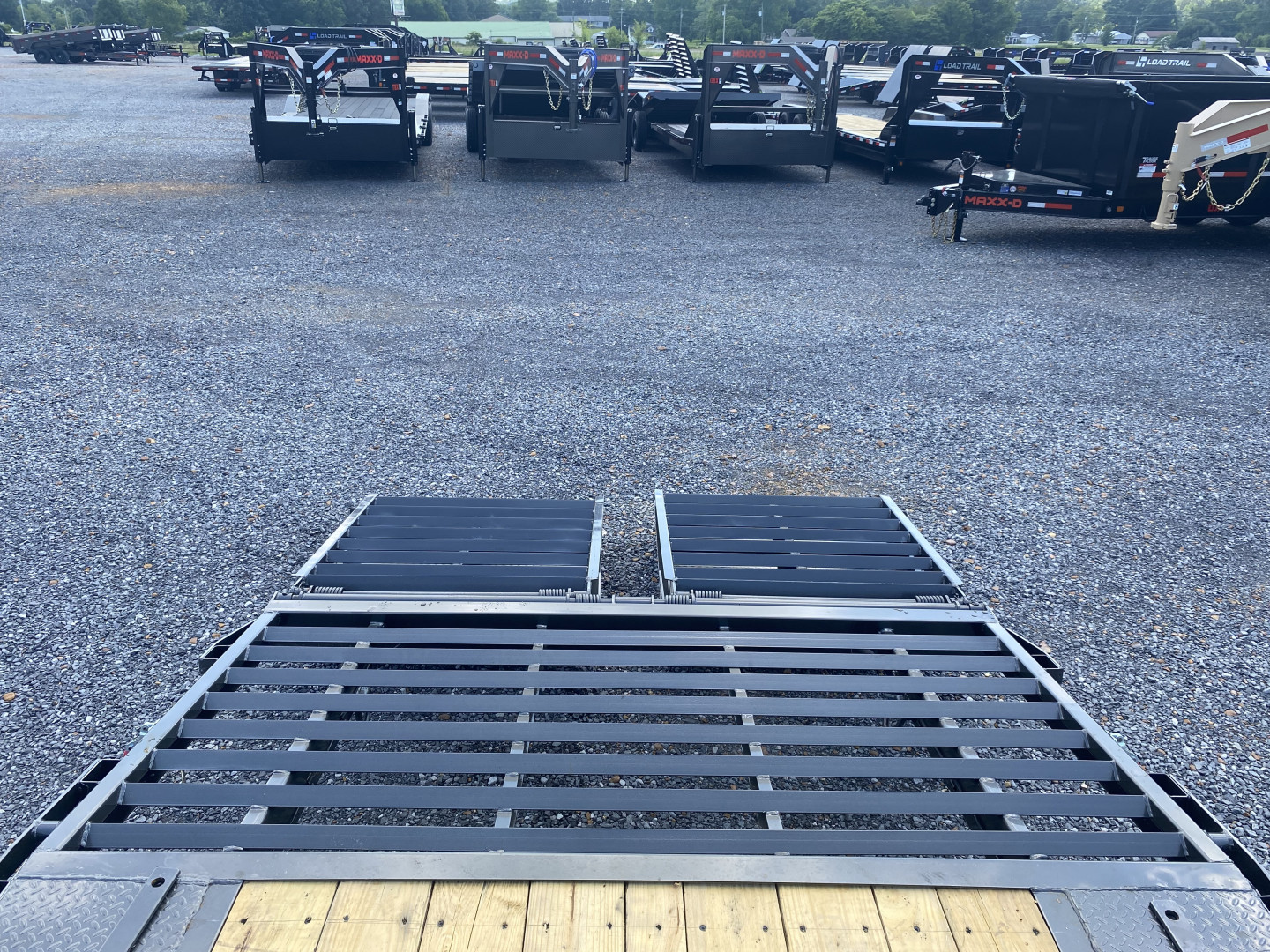 New 2026 MAXXD 102"x28' 22k Equipment Trailer *ALL NEW ENGINEERED FRAME*