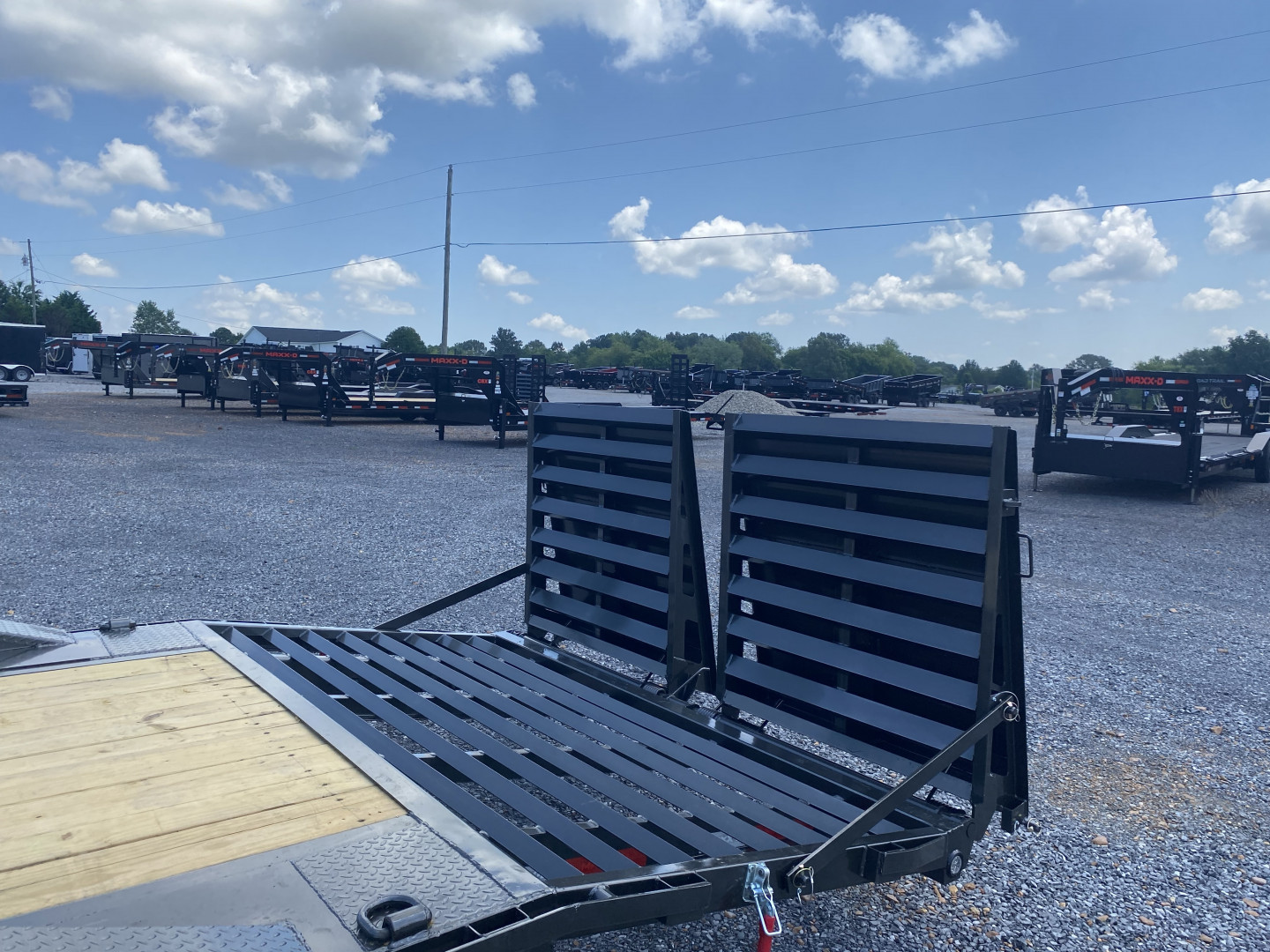 New 2026 MAXXD 102"x28' 22k Equipment Trailer *ALL NEW ENGINEERED FRAME*