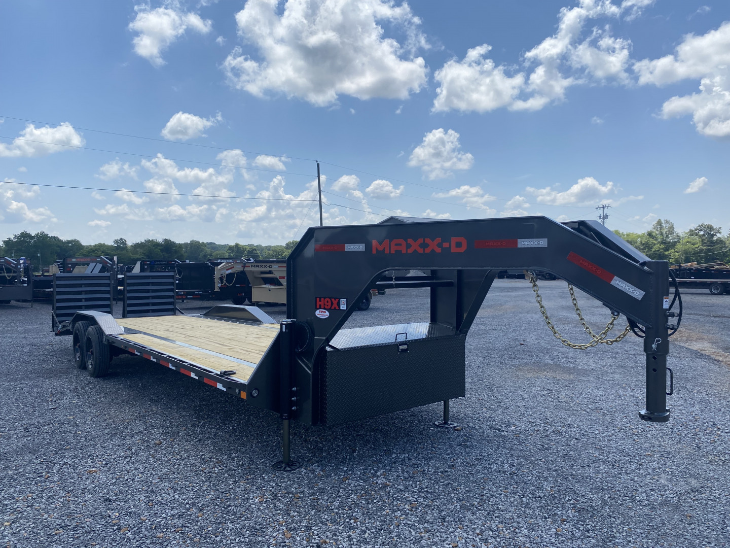 New 2026 MAXXD 102"x28' 22k Equipment Trailer *ALL NEW ENGINEERED FRAME*