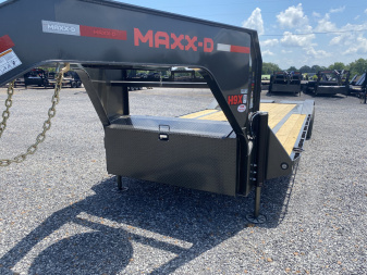 New 2026 MAXXD 102"x28' 22k Equipment Trailer *ALL NEW ENGINEERED FRAME*