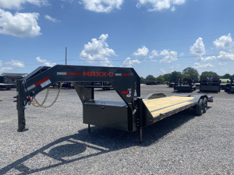 New 2026 MAXXD 102"x28' 22k Equipment Trailer *ALL NEW ENGINEERED FRAME*