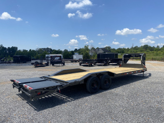 New 2026 MAXXD 102"x28' 22k Equipment Trailer *ALL NEW ENGINEERED FRAME*