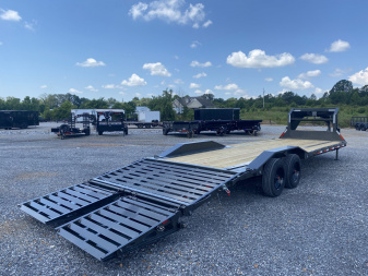 New 2026 MAXXD 102"x28' 22k Equipment Trailer *ALL NEW ENGINEERED FRAME*