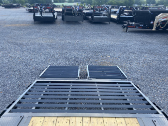 New 2026 MAXXD 102"x28' 22k Equipment Trailer *ALL NEW ENGINEERED FRAME*