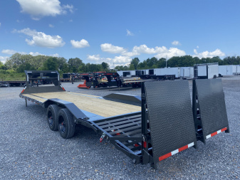 New 2026 MAXXD 102"x28' 22k Equipment Trailer *ALL NEW ENGINEERED FRAME*