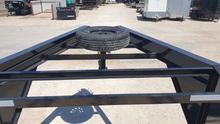 New 2026 PJ 83"x20' Gooseneck Angle Pipetop Trailer – P8