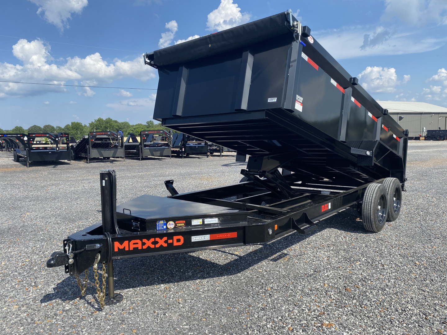 New 2026 MAXXD Dump Trailer | 83" x 16' 17.5K GVWR
